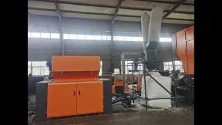 Rhong Machines RG 38150QX Sheets and trims roller feed granulators,plastic film roller granulation