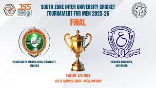 VTU Belagavi vs Osmania University | South Zone Inter University Cricket Tournament 2025–26 | FINAL