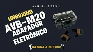 Unboxing & Review Avb-M20 abafador eletr&ocirc;nico auricular