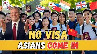 No Visa Needed: UK Opens Doors to 10 Asian Countries