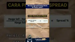Berapa Spread Emas di Public Gold ?