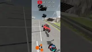 RAMPA VS TRITURADORA 2⚠️⚠️⚠️ #beamngdrive  #autosdechoque #parati #beamng#shorts #shortvideo
