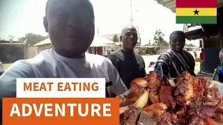 A Stop At The Best Pork Joint In Afife ,Volta  Region Ghana