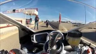 Roulage moto H2S Alcarras mars 2014