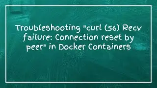 Troubleshooting 