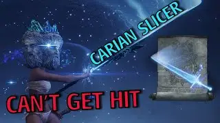 Can I SLICE Elden Ring Bosses To Death WITHOUT GETTING HIT? (Carian Slicer Run)