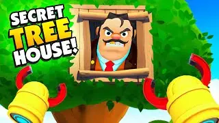 I Uncovered The Gangsters Secret TREE HOUSE! - Little Thief VR