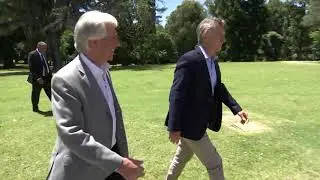 Presidente Tabar&eacute; V&aacute;zquez mantuvo un encuentro con su par argentino, Mauricio Macri