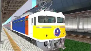 【3D鉄道】EF81カシオペア専用機牽引のE26系カヤ27-501編成