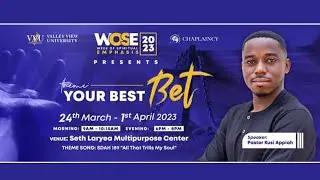 Valley View University Week Of Spiritual Emphasis 2023 || Day 6 Morning || The Highest Praise