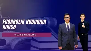 Fuqarolik huquqi tushunchasi, predmeti, tizimi va tamoyillari