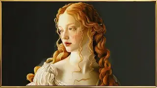 Vintage Botticelli's Venus Portrait | 4K Frame TV Art | TV wallpaper Art | TV Screensaver Art | 2Hrs