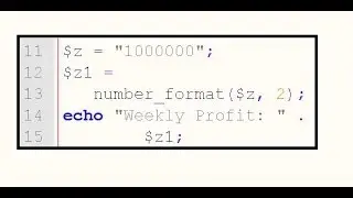 PHP strlen, strpos, number_format 5f