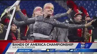Band of America Semi-Finals takes the field Saturday morning at Lucas Oil Stadium