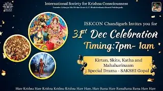 31st Dec Celebrations | ISKCON Chandigarh