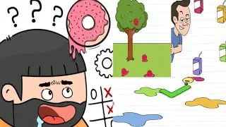 Brain Test 5 level 1 &ndash; all parts gameplay walkthrough solution