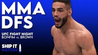 UFC Fight Night: Bonfim vs Brown | MMA DraftKings DFS Picks, Plays & Process