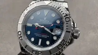 Rolex Yacht-Master Steel Platinum 116622 - Rolex Certified Pre-Owned Watch Review
