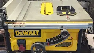 DeWalt DWE7480 10&Prime; Compact Job Site Table review and stock by FE