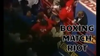 Boxing Match Turns Into a Riot [2003 LOST FOOTAGE]