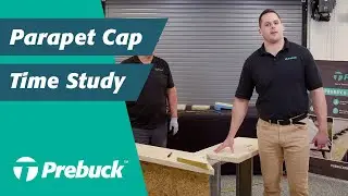 Prebuck Parapet Cap Installation Time Study: See the Difference