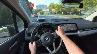 2022 BMW 218i Active Tourer (1.5 | 136hp) - POV Drive