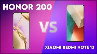 Honor 200 vs Xiaomi Redmi Note 13 Technical Comparison
