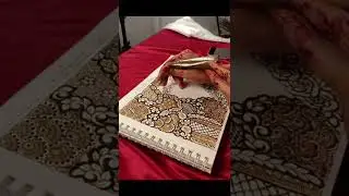 Mehndi for beginners | Practice Basic Filler elements in mehendi designs | Learn mehendi | #shorts