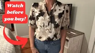 Review: Blooming Jelly Business Casual Blouse with Tie Neck