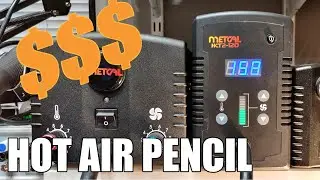 SDG #151 Metcal HCT2-120 Low Power Pencil SMD Hot Air Station