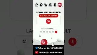 23 August 2025 Powerball Red Ball is 18