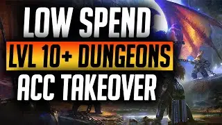 TAKING DUNGEONS FROM LVL 10+ LOW SPENDER TAKEOVER | Raid: Shadow Legends