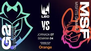 G2 vs MISFITS - LEC - SPRING SPLIT 2020 - #LECPRIMAVERA7