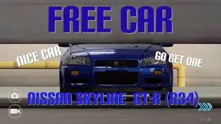 GET A FREE NISSAN SKYLINE GT-R (R34) (CSR2)