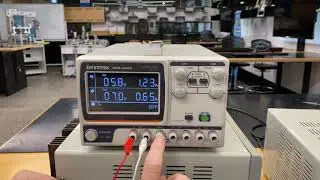EG1012 Electric Circuits Lab Skills - How to use a bench power supply