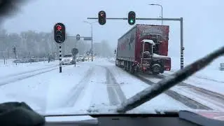 Sneeuw in Ouderkerk 5 januari 2026