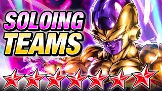 (Dragon Ball Legends) 14-ЗВЕЗДНЫЙ ЗОЛОТОЙ АНГЕЛ ФРИЗА В ОДИНОЧКУ РАЗГРОМЛЯЕТ КОМАНДЫ!