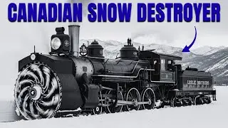 The Steam-Powered Snowplow That Cleared 300 Feet in 1884 - And Changed Railroad History Forever