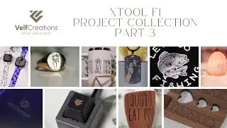 Useful xTool F1 Velf Creations Project Collection Part 3  + FREE PDF!