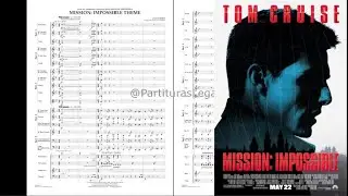 Missão Impossível - Arr. Paul Lavender | Partitura completa para Banda Sinfônica