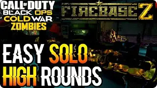 Cold War Zombie Glitches: Easy Solo Jump-In High Rounds Glitch - Firebase Z Glitches
