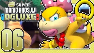 NEW SUPER MARIO BROS. U DELUXE🌰#6: Icy Cold in Wendy's Stone Block Fortress!