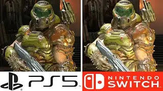 DOOM Eternal PS5 vs. DOOM Eternal Nintendo Switch | Graphics Comparison