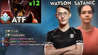 ATF Gets Absolutely ROLLED by Watson & Satanic | 14K MMR BATTLE