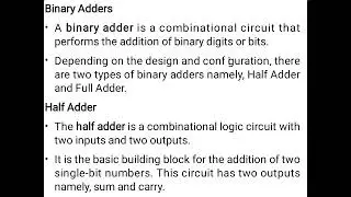 Combinational Circuits Design