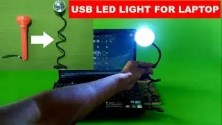 How to make USB LED Light / Lamp at Home