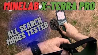Minelab X-Terra Pro: недорогой, но потрясающий! Протестированы все режимы поиска!