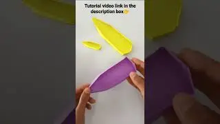 Origami Paper Boat #shorts #craftboat #shortvideo