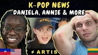 REACTION TO K-Pop News: Katseye Daniela Backlash Explained,, ALLDAY Project Annie Returns to School