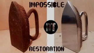 100 Year Old Rusty Soviet Iron Restoration (ПЧЗ Remaning From USSR)
